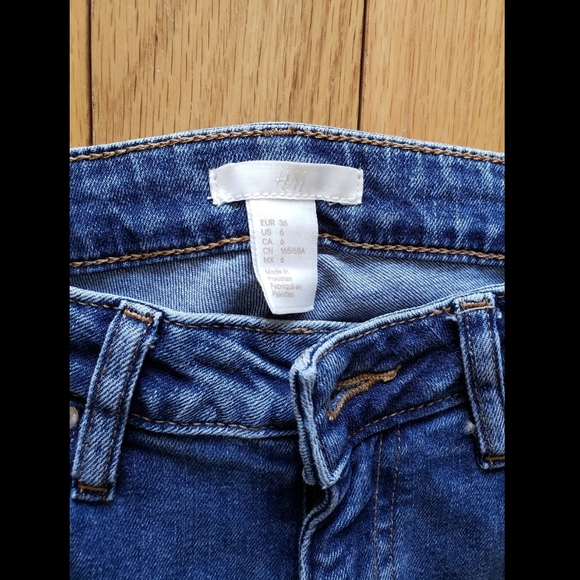 Raw-hem Straight Jeans by H&M - Picture 2 of 7